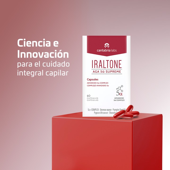 Comprar Iraltone AGA 5α Supreme 60 cápsulas al mejor precio - Farmacia