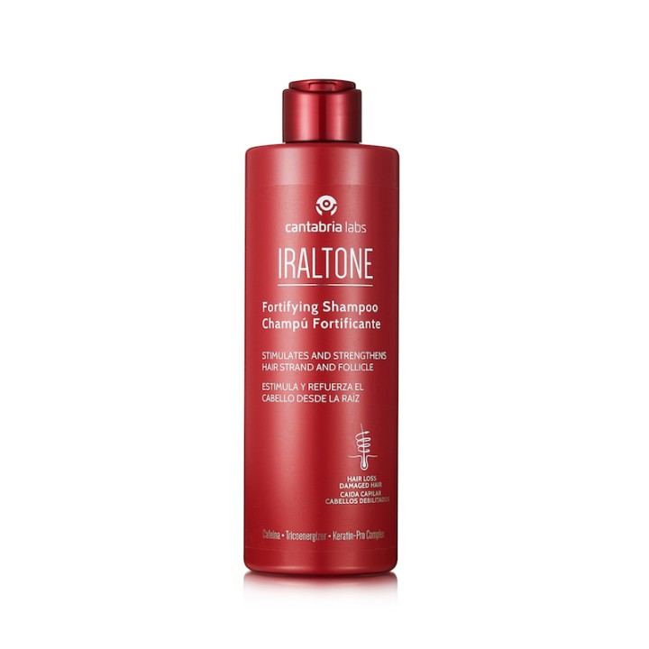Compra Iraltone Champú Fortificante 400ml - Cabello más fuerte y resistente | Farmacia Lisboa