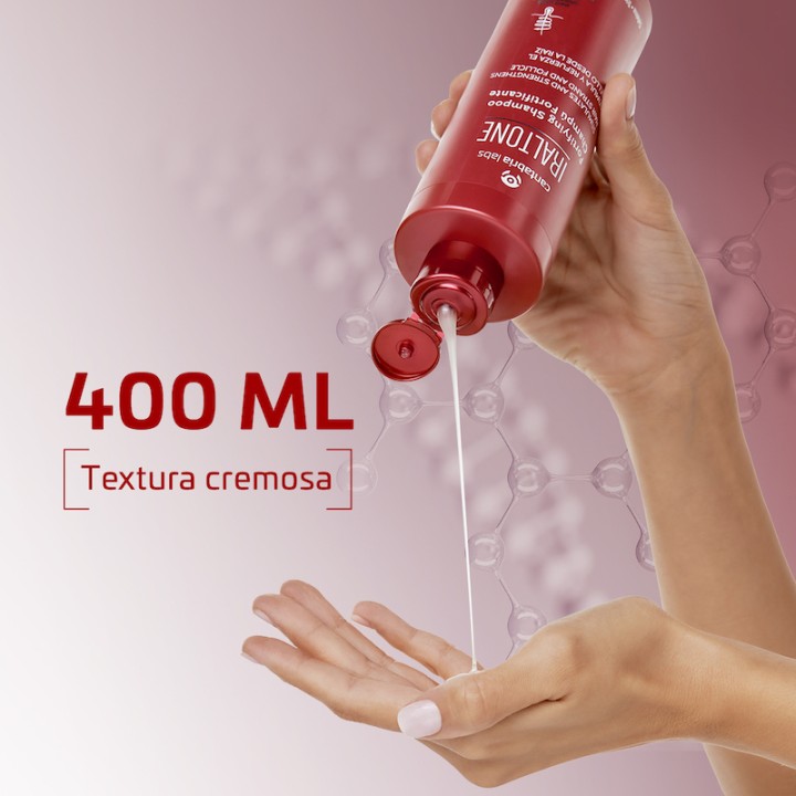 Compra Iraltone Champú Fortificante 400ml - Cabello más fuerte y resistente | Farmacia Lisboa