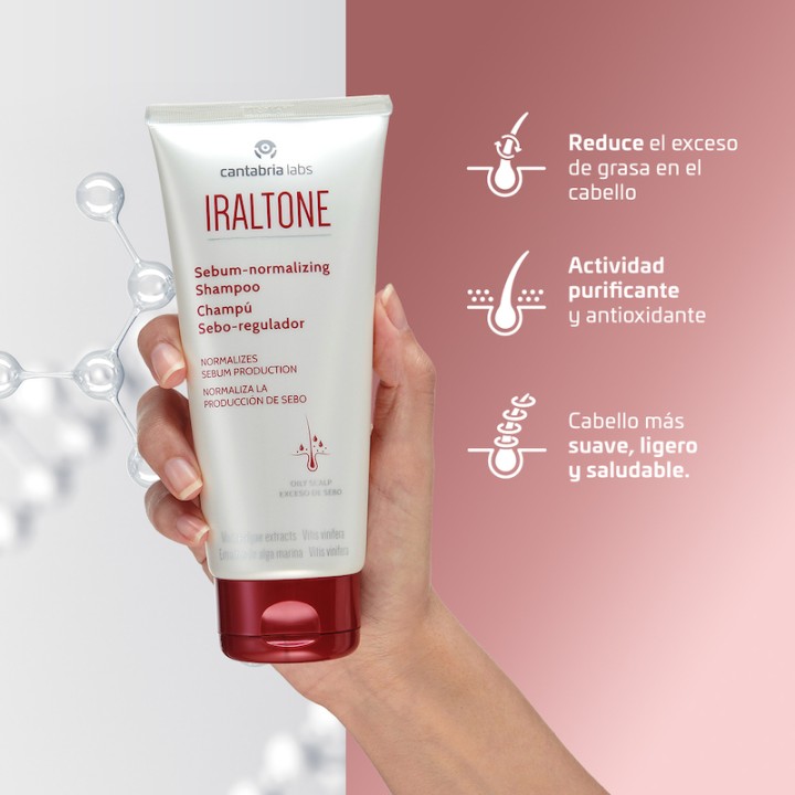 Comprar Iraltone Champú Seborregulador- Regula el exceso de grasa capi