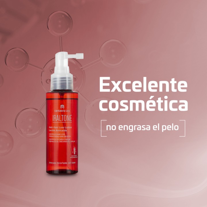 Iraltone Loción Anticaída 100ml - Fortalece y estimula el crecimiento del cabello| Farmacia Lisboa