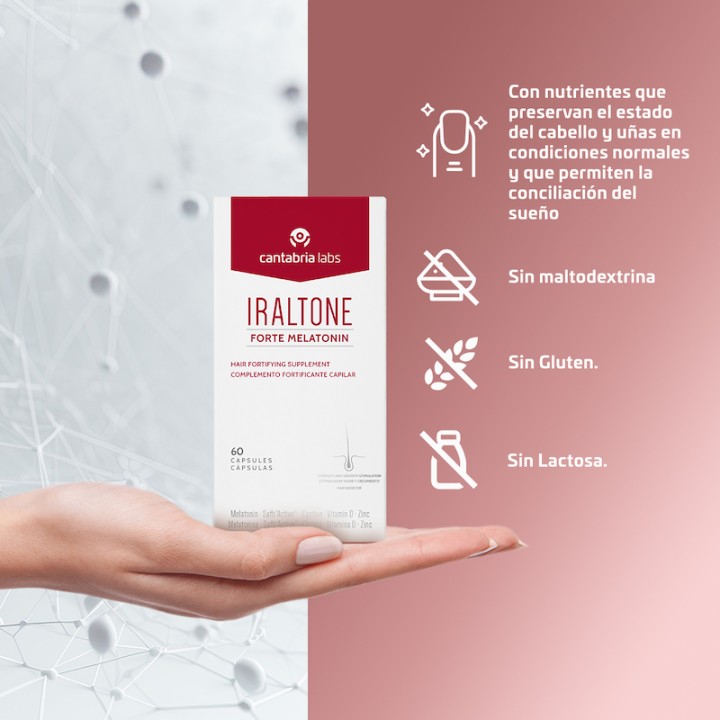 Comprar Iraltone Forte Melatonina 60 Capsulas | Farmacia Lisboa