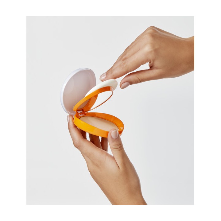 Heliocare 360 Oil-Free Compact PEARL | Protección Solar y Acabado Mate