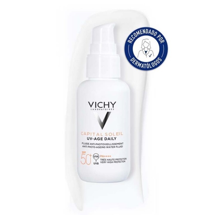 Compra Vichy Capital Soleil UV-AGE DAILY SPF50+ al Mejor Precio | Farmacia Lisboa