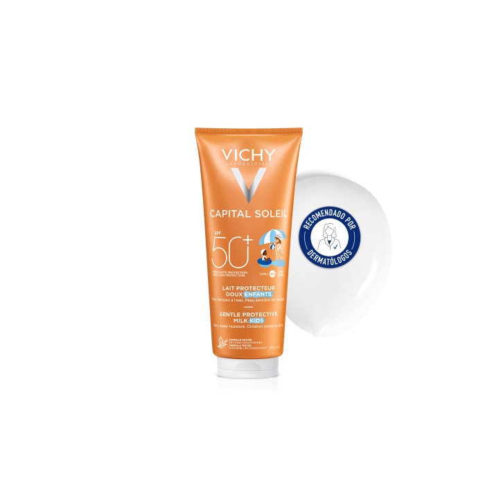 Compra Vichy Leche Protectora Solar Niños SPF50+ al Mejor Precio