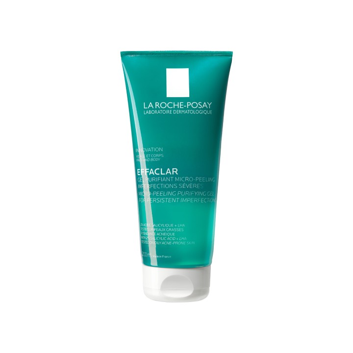 Effaclar Gel Limpiador Purificante Micro Peeling Cara y Cuerpo 200ml La Roche Posay