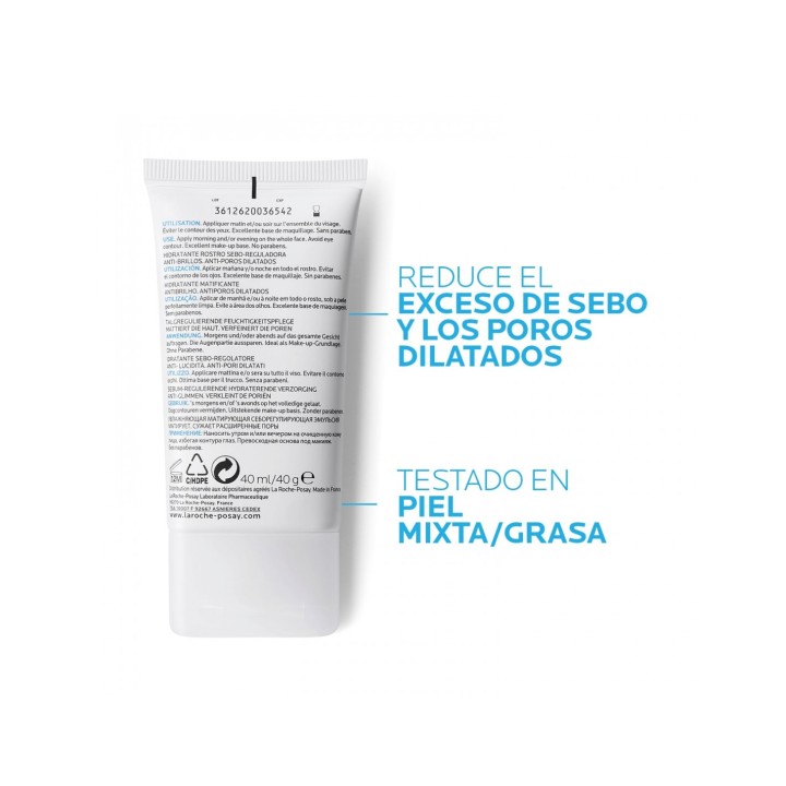 Comprar La Roche Posay Effaclar Mat 40 ml al mejor precio - Farmacia L