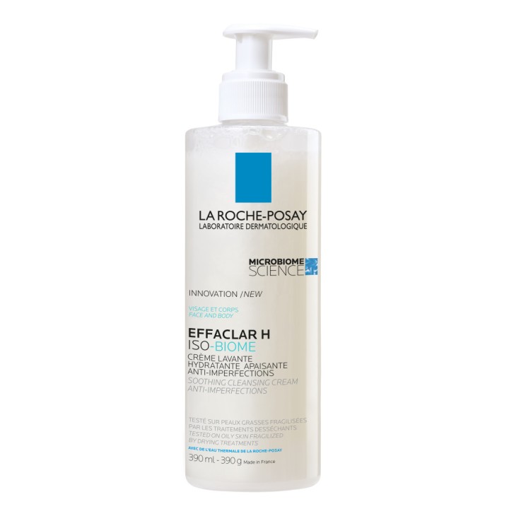 Effaclar H ISO BIOMA Crema Lavante 390ml La Roche Posay