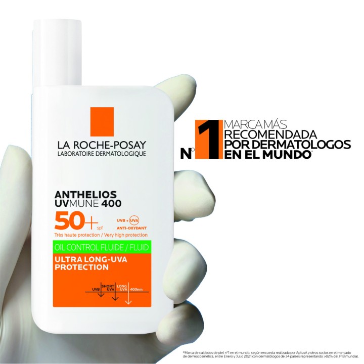 Comprar La Roche Posay Anthelios UVMUNE 400 50+ Fluido OIL CONTROL 50