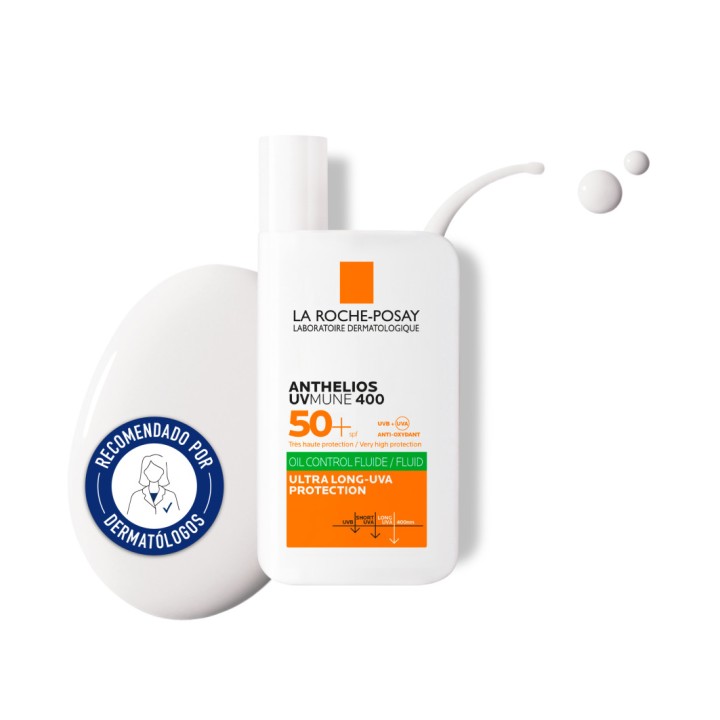 Comprar La Roche Posay Anthelios UVMUNE 400 50+ Fluido OIL CONTROL 50