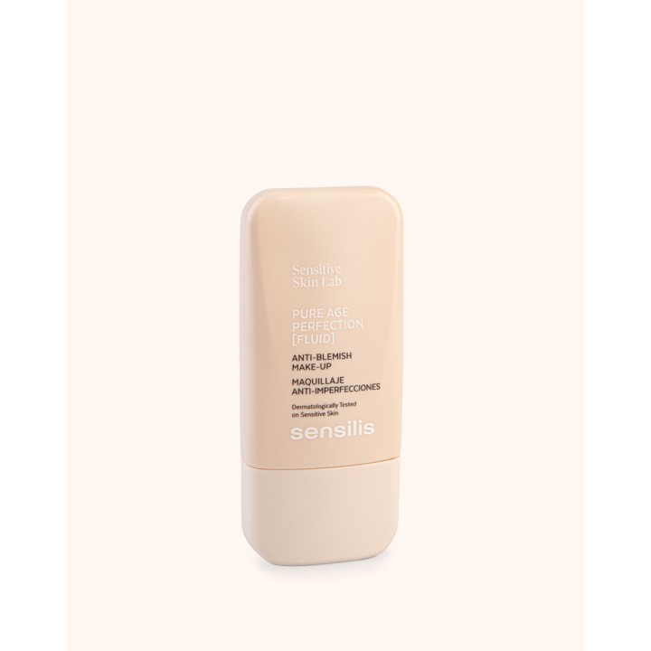Sensilis Pure Age Perfection [FLUID] - Maquillaje regulador del sebo. Cubre y trata las imperfecciones