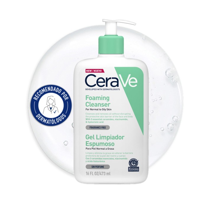 Ceravé Pack piel grasa: controla el sebo y matifica |Farmacia Lisboa