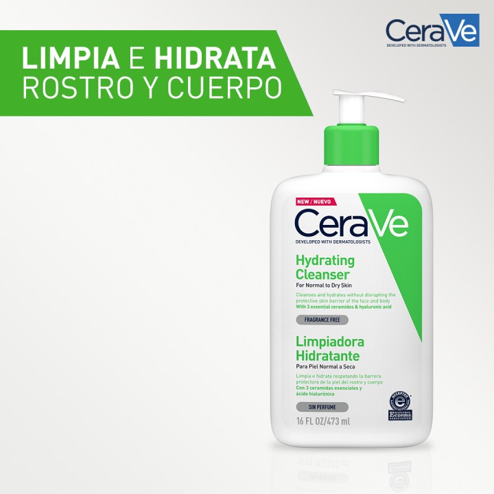 Pack Ceravé Rutina  para piel sensible o Seca |Farmacia Lisboa