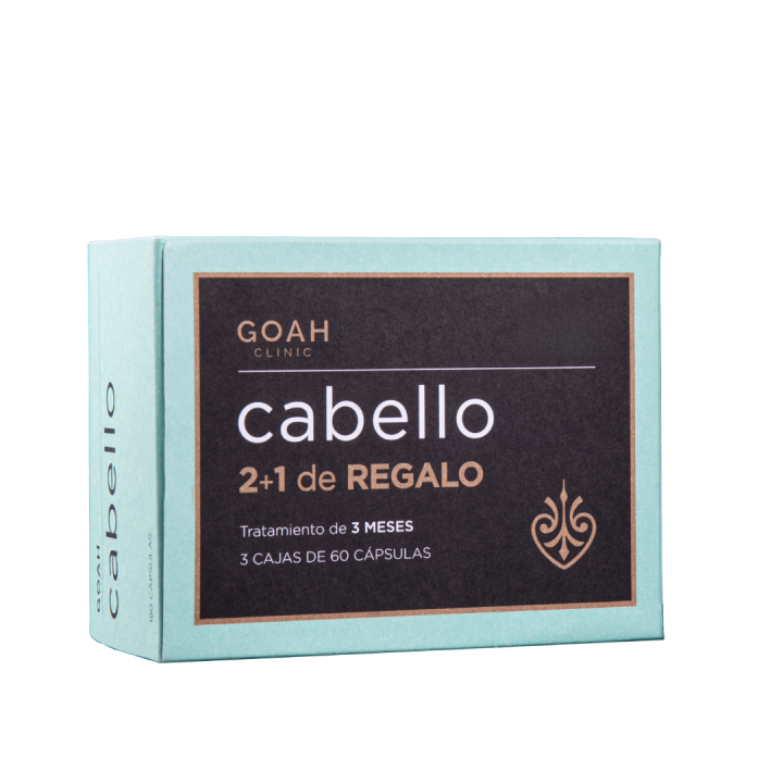 Comprar Goah Clinic Cabello pack 3x2 - PACK TRES meses de tratamiento.