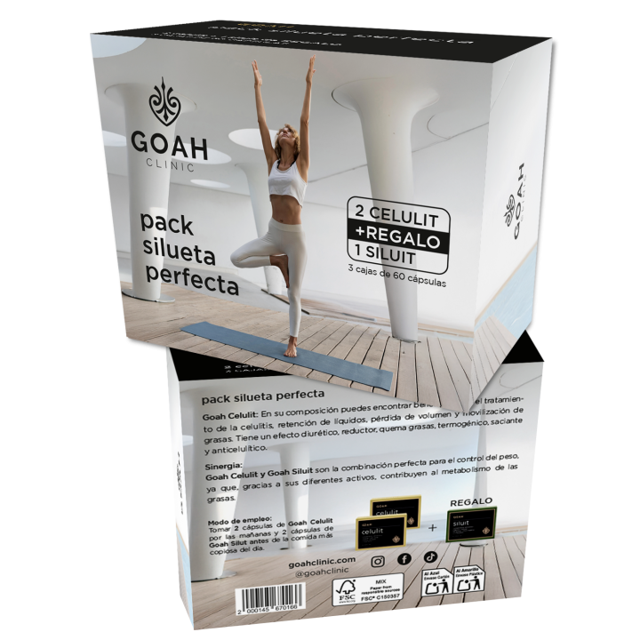Pack Silueta Perfecta Goah Clinic Celulit + Siluit de regalo| Farmacia Lisboa