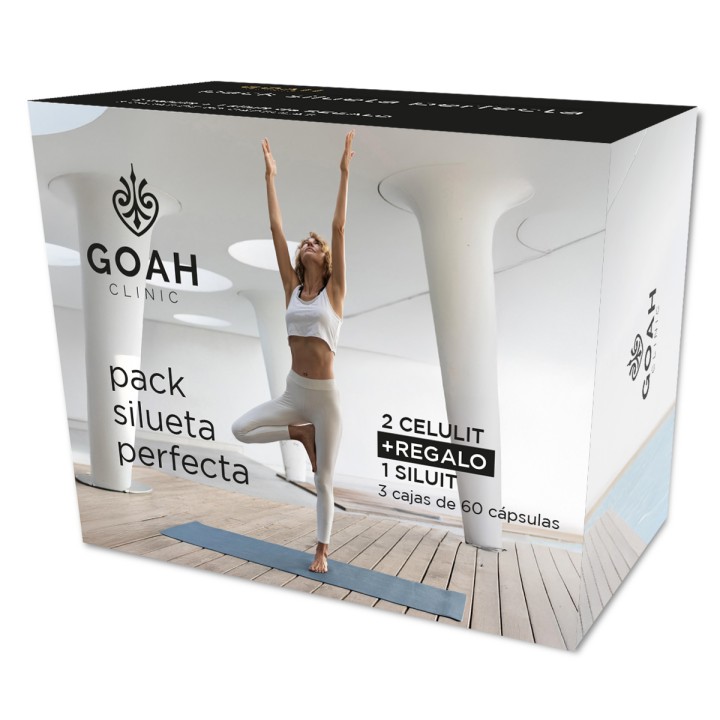 Pack Silueta Perfecta Goah Clinic Celulit + Siluit de regalo| Farmacia Lisboa