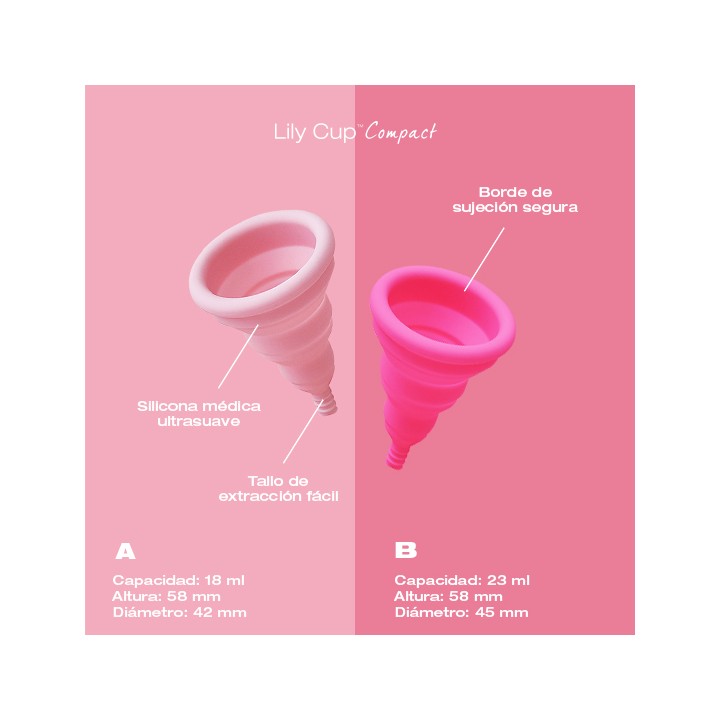 Lily Cup Compact B – Flujo abundante | Farmacia Lisboa
