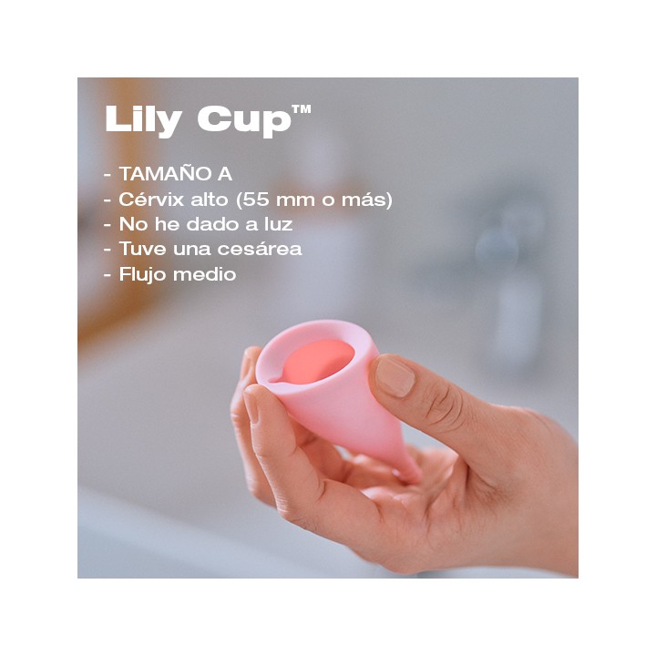 Lily Cup Talla A – Flujo abundante y cérvix alto | Farmacia Lisboa