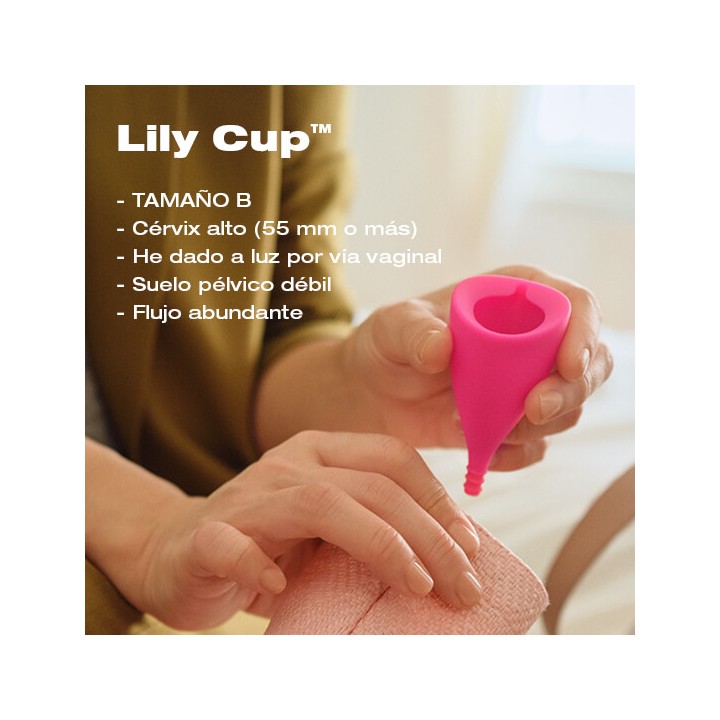 Lily Cup B – Flujo intenso y cérvix alto | Farmacia Lisboa