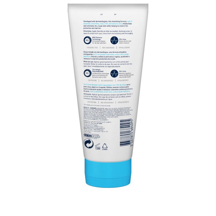 Comprar Cerave SA Crema Alisadora Anti-rugosidades 170g al mejor preci