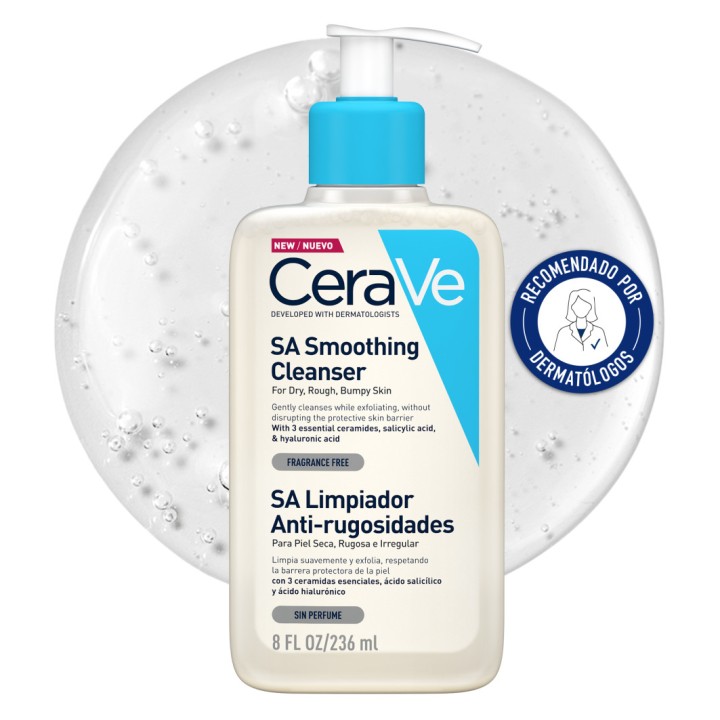 Comprar Cerave SA Limpiador Anti-rugosidades 236ml al mejor precio - F
