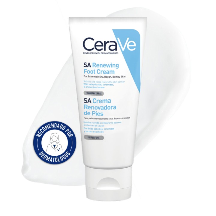 Comprar Cerave SA Crema Renovadora de Pies al mejor precio - Farmacia