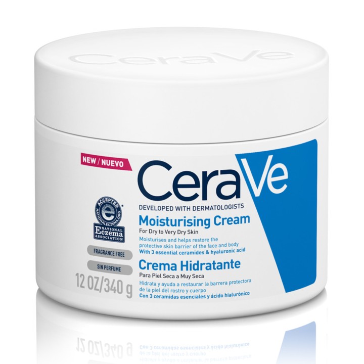 Comprar CeraVe Crema Hidratante 340 g - Hidratación 24h al mejor preci