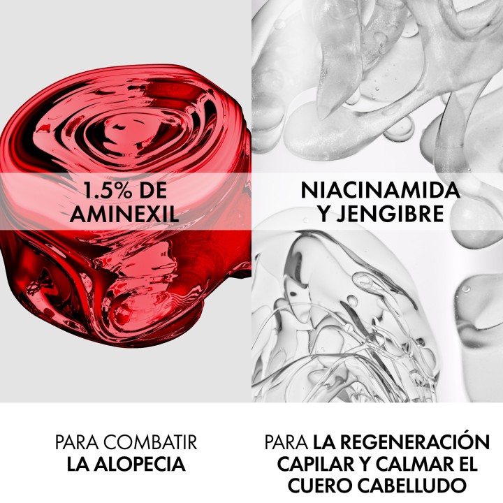 Vichy Dercos Aminexil Clinical R.E.G.E.N. Booster | Sérum anticaída y estimula crecimiento