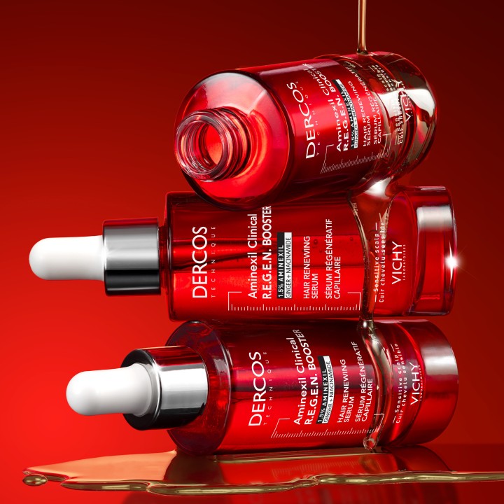 Vichy Dercos Aminexil Clinical R.E.G.E.N. Booster | Sérum anticaída y estimula crecimiento