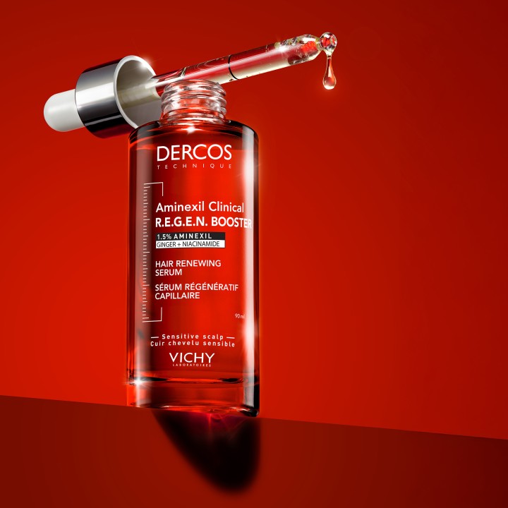 Vichy Dercos Aminexil Clinical R.E.G.E.N. Booster | Sérum anticaída y estimula crecimiento