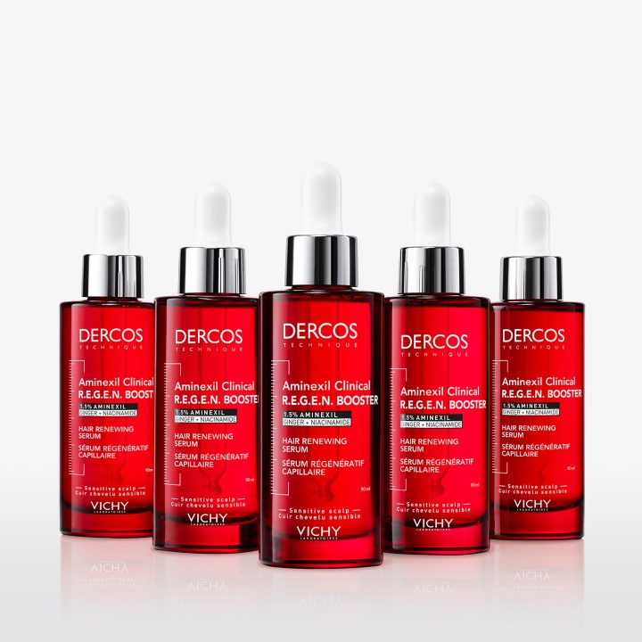 Vichy Dercos Aminexil Clinical R.E.G.E.N. Booster | Sérum anticaída y estimula crecimiento