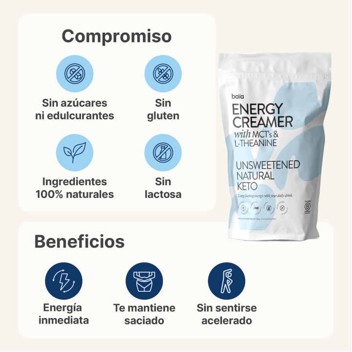 Energy Creamer Neutro 150 g Baïa Food
