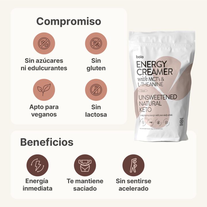 Energy Creamer Cacao 150 g Baïa Food
