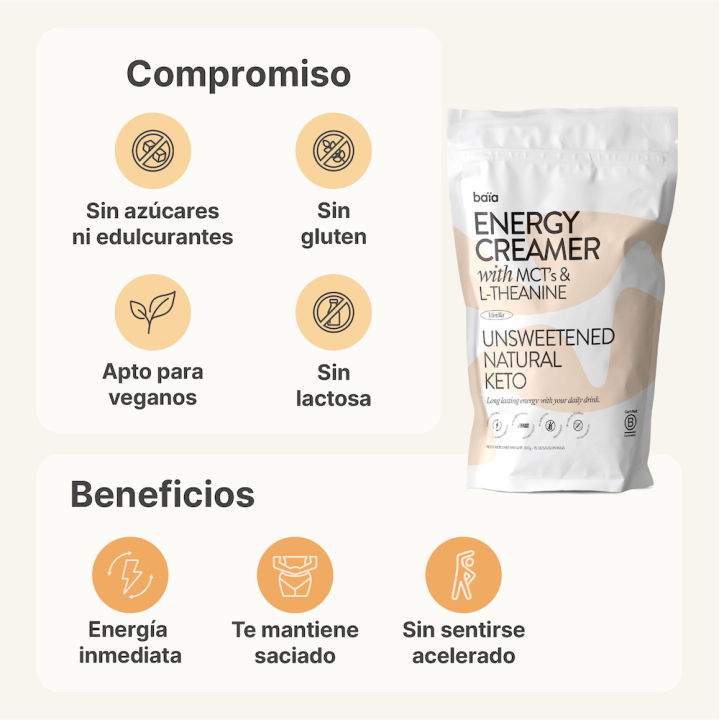 Energy Creamer Vainilla 150g Baïa Food