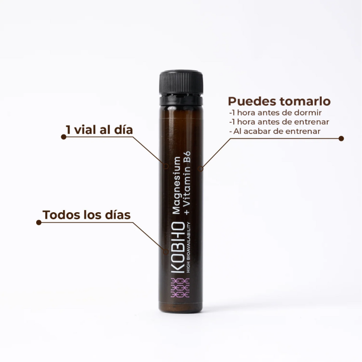 Duplo Magnesio + Vitamina B6 Kobho Labs 2x20 viales | Farmacia Lisboa
