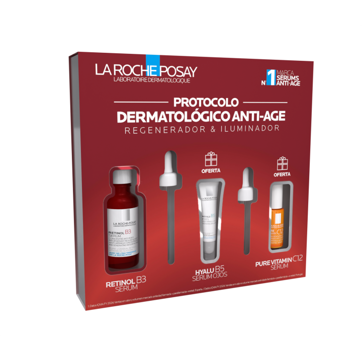 Descuento -20 % Retinol B3 + Pure Vitamin C12 Sérums La roche posay|Farmacia Lisboa