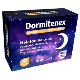 Dormitenex Wallax con melatonina y ashwagandha | Farmacia Lisboa