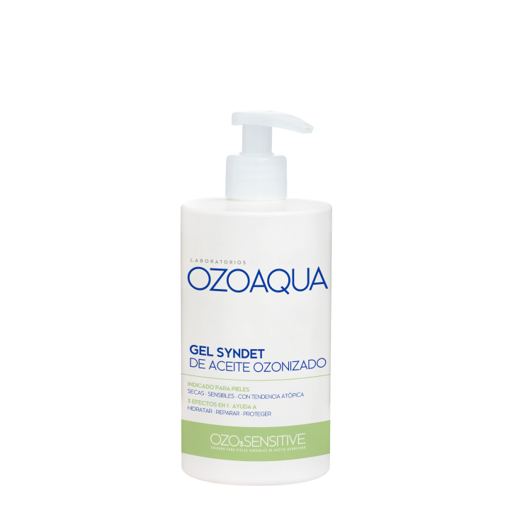 Gel Syndet Ozoaqua para Piel Atópica y Sensible | Farmacia Lisboa