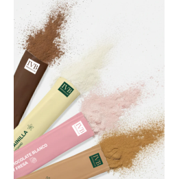 Stick mix de sabores IVB Wellness Lab | Vainilla, cacao, canela y fresa