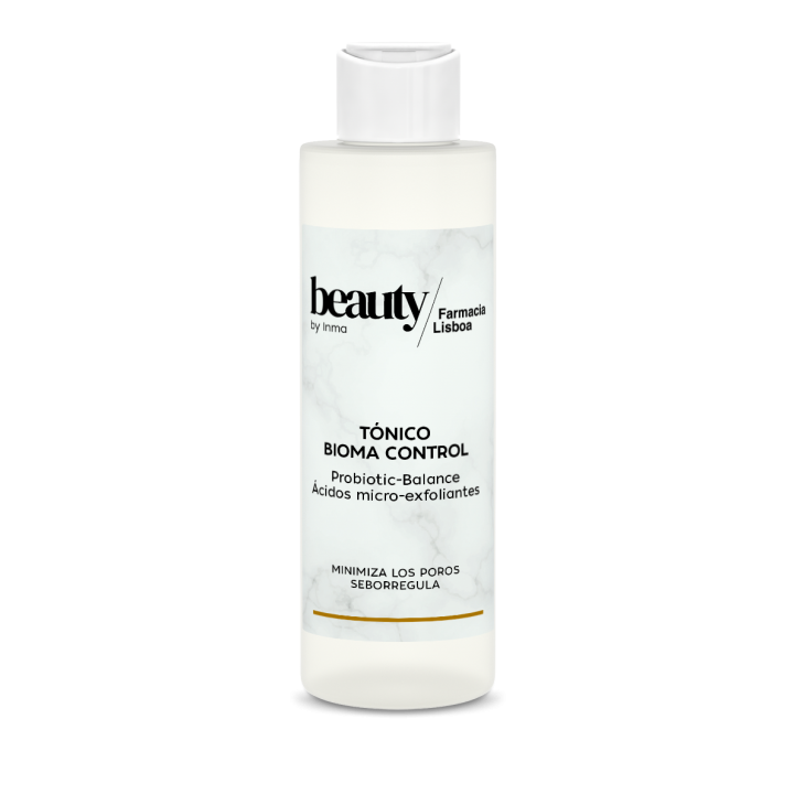 Tónico Bioma Control: tónico microexfoliante para poros, brillo e imperfecciones (piel mixta y grasa)