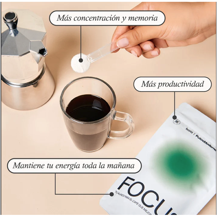 Focus Creamer Baïa Food | Concentración y enfoque mental diario