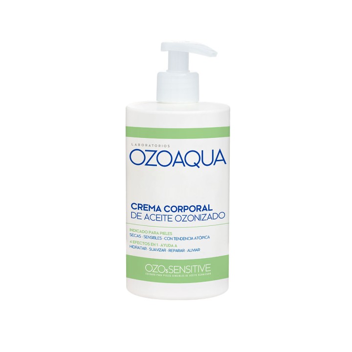 Ozosensitive crema corporal: piel sensible, reactiva e irritada