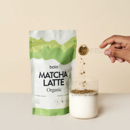 Matcha Latte Baia food