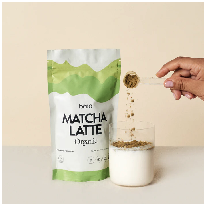 Matcha Latte Baia food