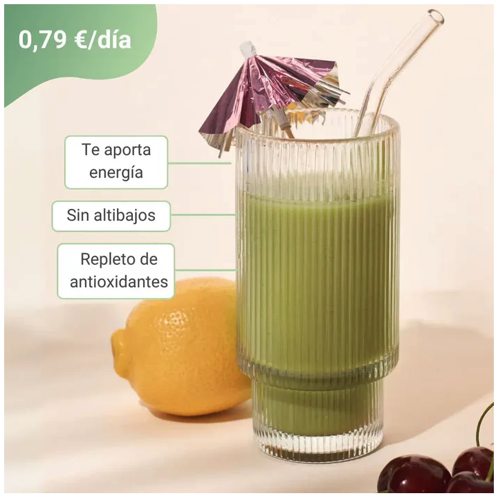 Matcha Latte Baïa Food 150g alternativa al café | Farmacia Lisboa