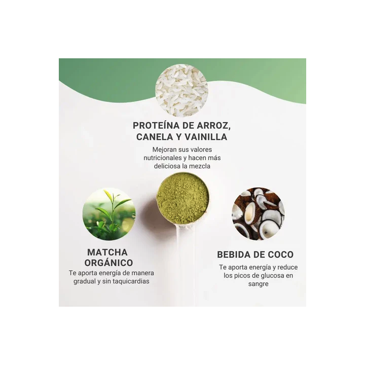 Matcha Latte Baïa Food 150g alternativa al café | Farmacia Lisboa