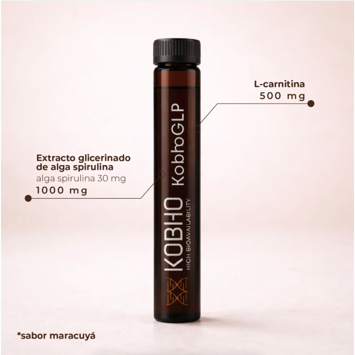 KobhoGLP 90 cápsulas + 30 viales para adelgazar - controla el apetito y el metabolismo