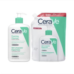 Cerave Gel Limpiador Piel Grasa Pack Ahorro |Farmacia Lisboa