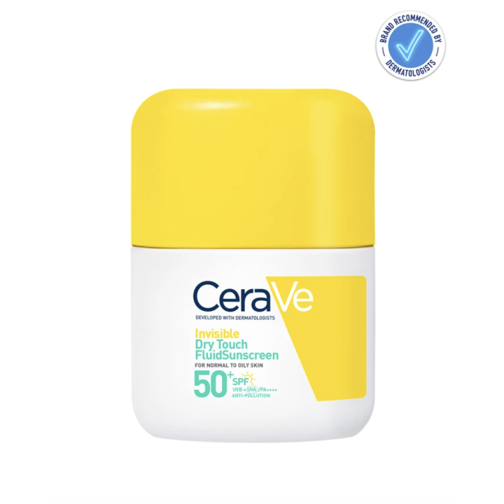 CeraVe Fluido Protector Invisible Oil Control SPF 50+ 50 ml | Piel grasa sin brillos