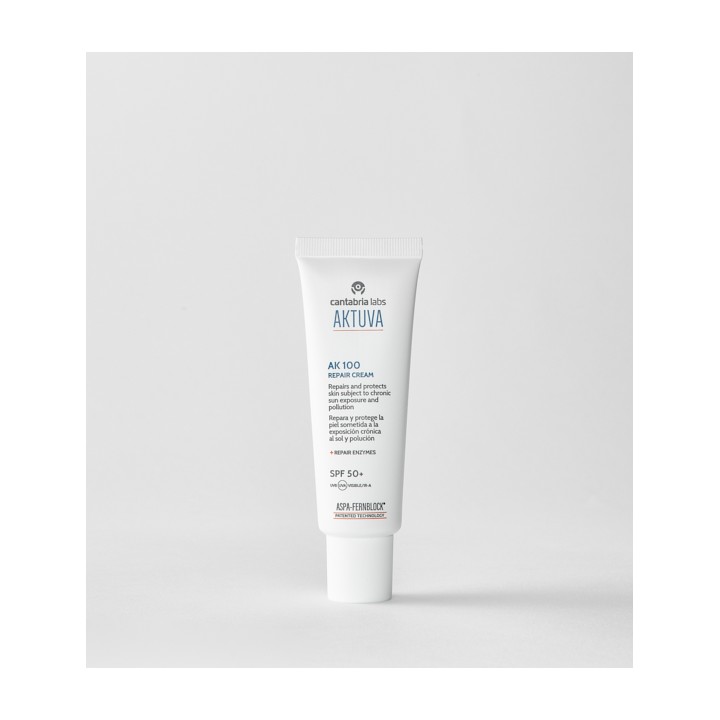 Aktuva AK100 Repair Cream | Crema solar SPF50+ reparadora